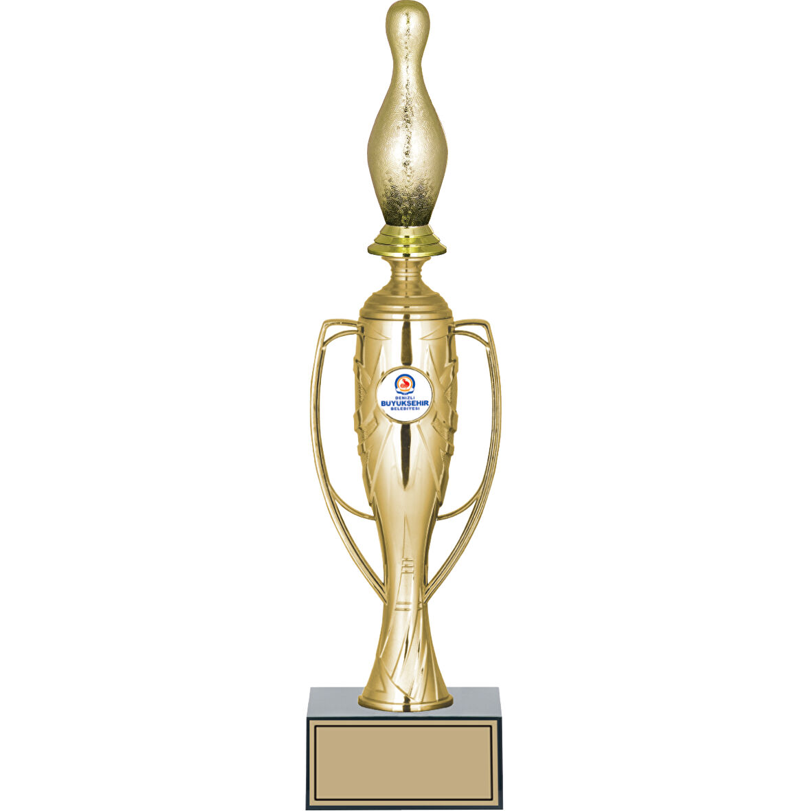 ODAK KUPA - Figürlü Kupalar - Bowling / Pin Figürlü Kupalar FG-025 A - 38 cm