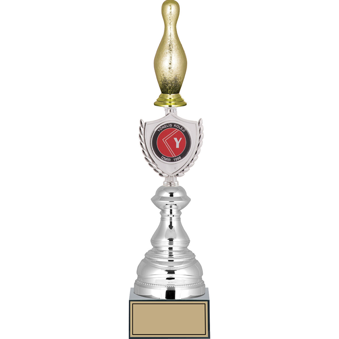 ODAK KUPA - Figürlü Kupalar - Bowling / Pin Figürlü Kupalar FG-035 A - 42 cm