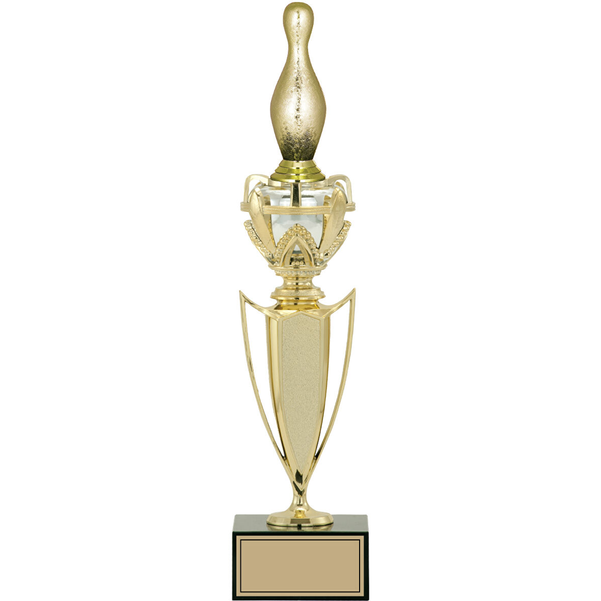 ODAK KUPA - Figürlü Kupalar - Bowling / Pin Figürlü Kupalar FG-044 A - 43 cm