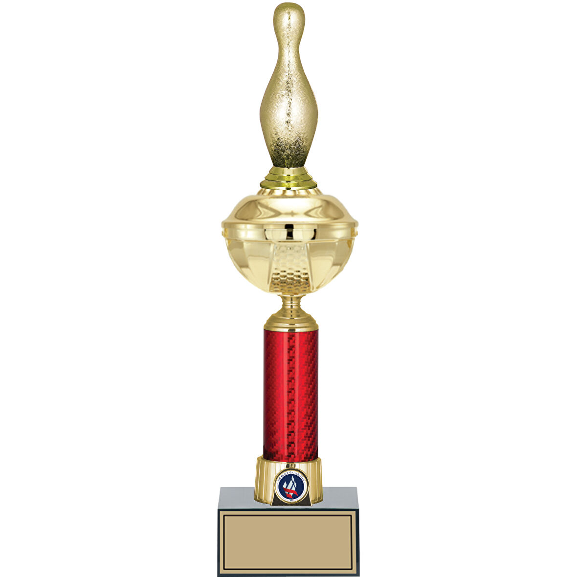 ODAK KUPA - Figürlü Kupalar - Bowling / Pin Figürlü Kupalar FG-053 B - 43 cm