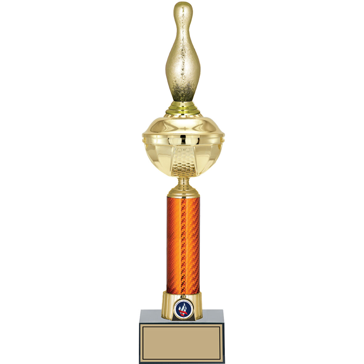 ODAK KUPA - Figürlü Kupalar - Bowling / Pin Figürlü Kupalar FG-055 A - 46 cm