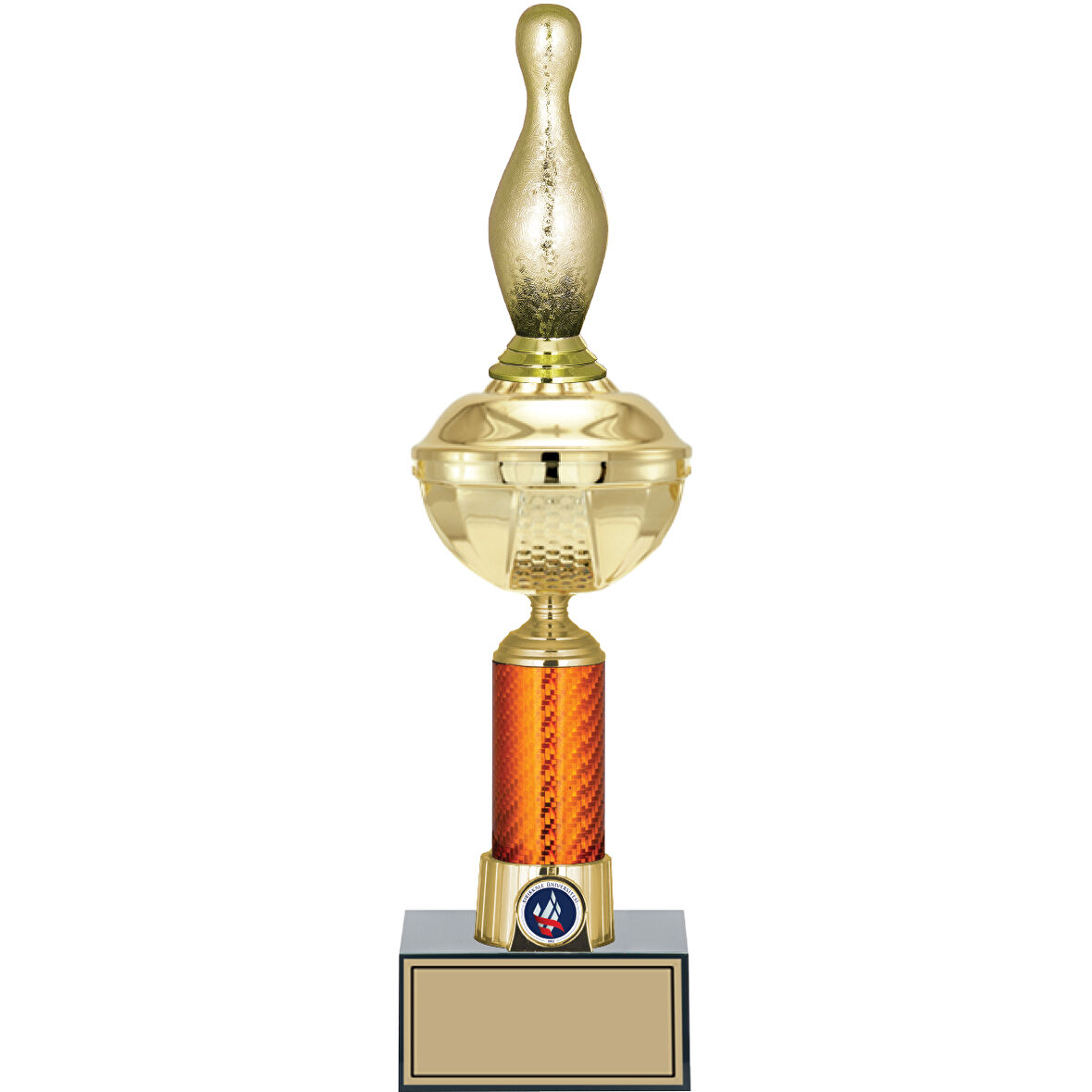 ODAK KUPA - Figürlü Kupalar - Bowling / Pin Figürlü Kupalar FG-055 C - 41 cm
