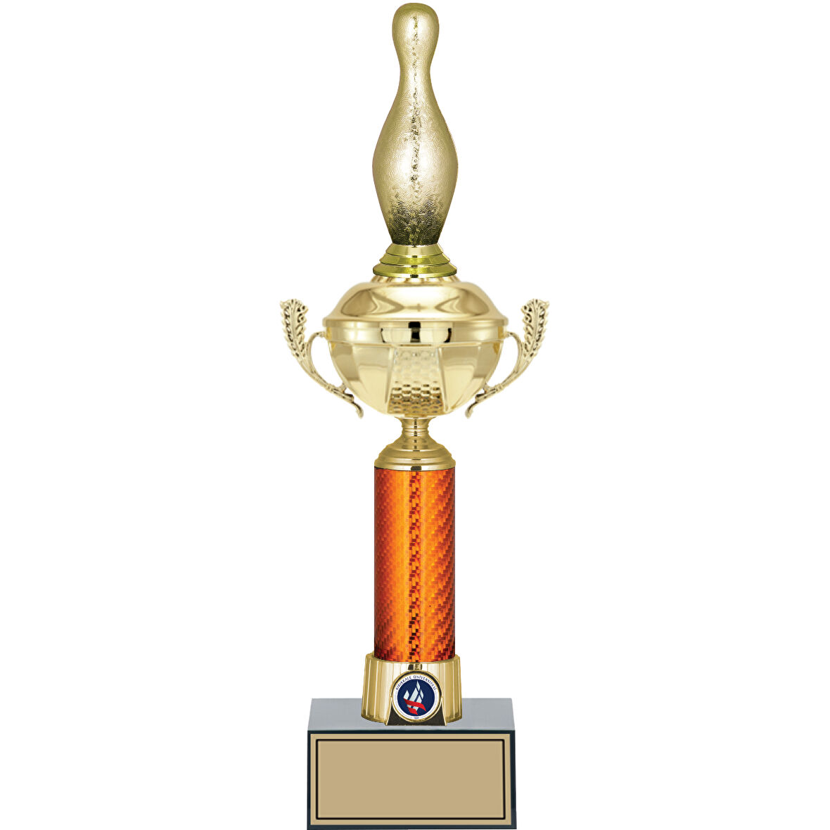 ODAK KUPA - Figürlü Kupalar - Bowling / Pin Figürlü Kupalar FG-056 B - 43 cm