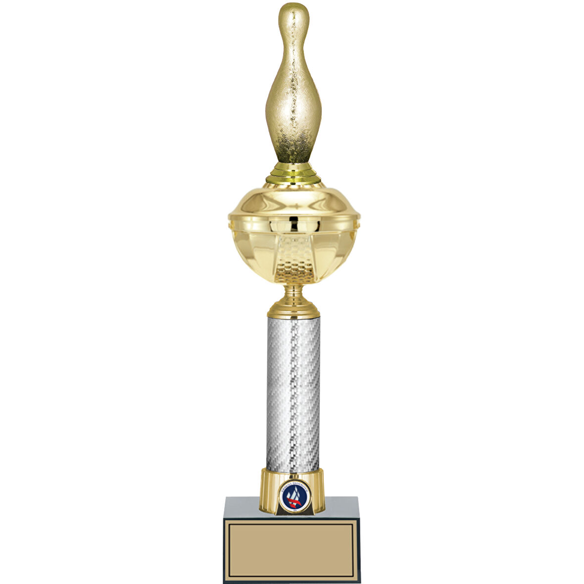 ODAK KUPA - Figürlü Kupalar - Bowling / Pin Figürlü Kupalar FG-057 A - 46 cm