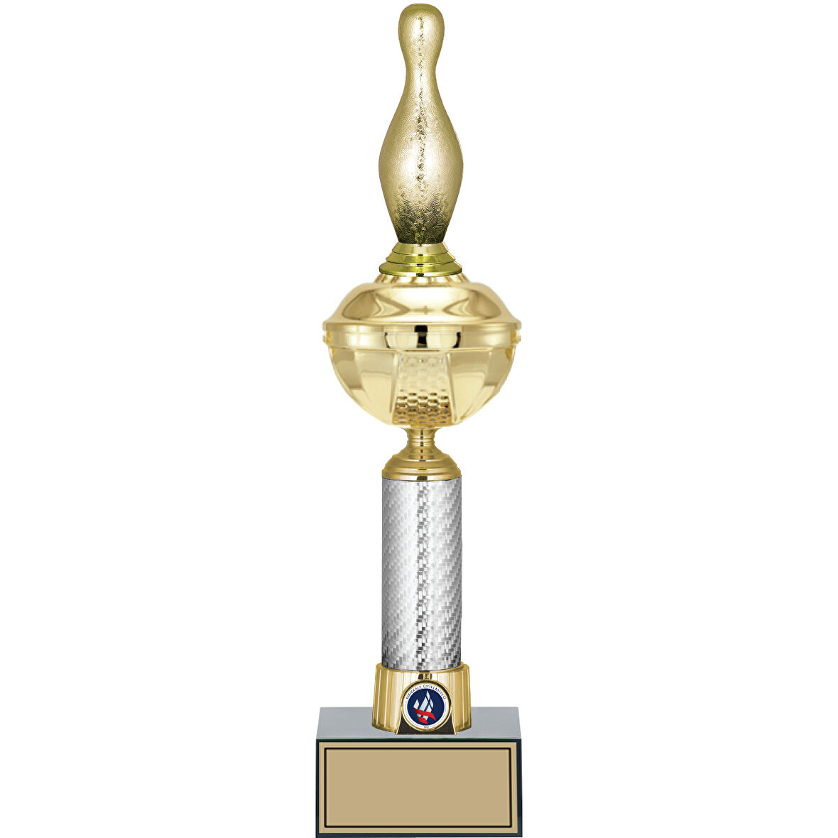 ODAK KUPA - Figürlü Kupalar - Bowling / Pin Figürlü Kupalar FG-057 B - 43 cm