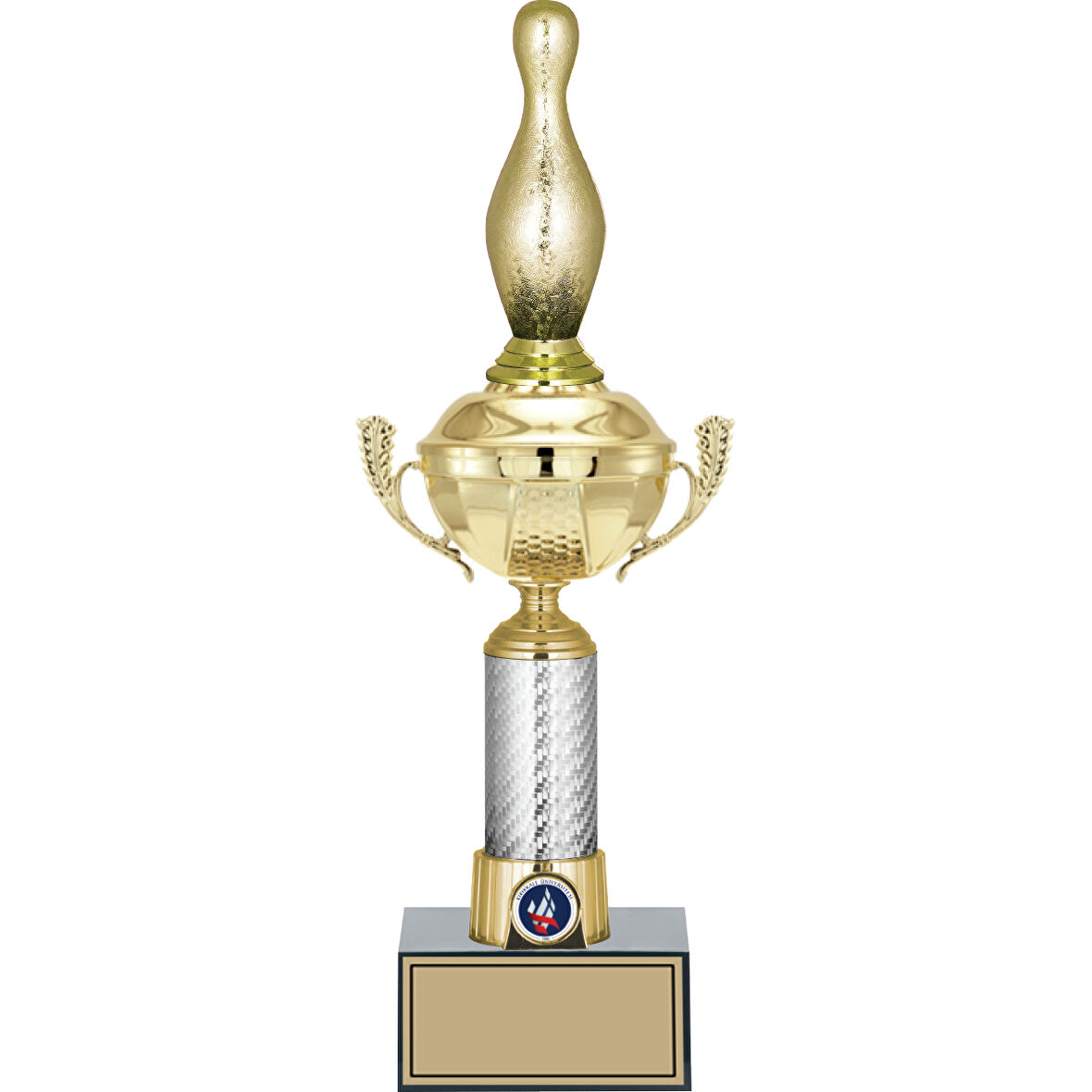 ODAK KUPA - Figürlü Kupalar - Bowling / Pin Figürlü Kupalar FG-058 C - 41 cm