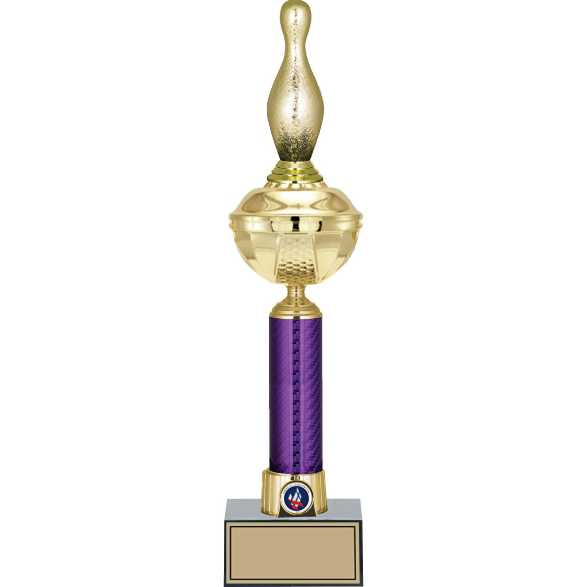 ODAK KUPA - Figürlü Kupalar - Bowling / Pin Figürlü Kupalar FG-059 A - 46 cm