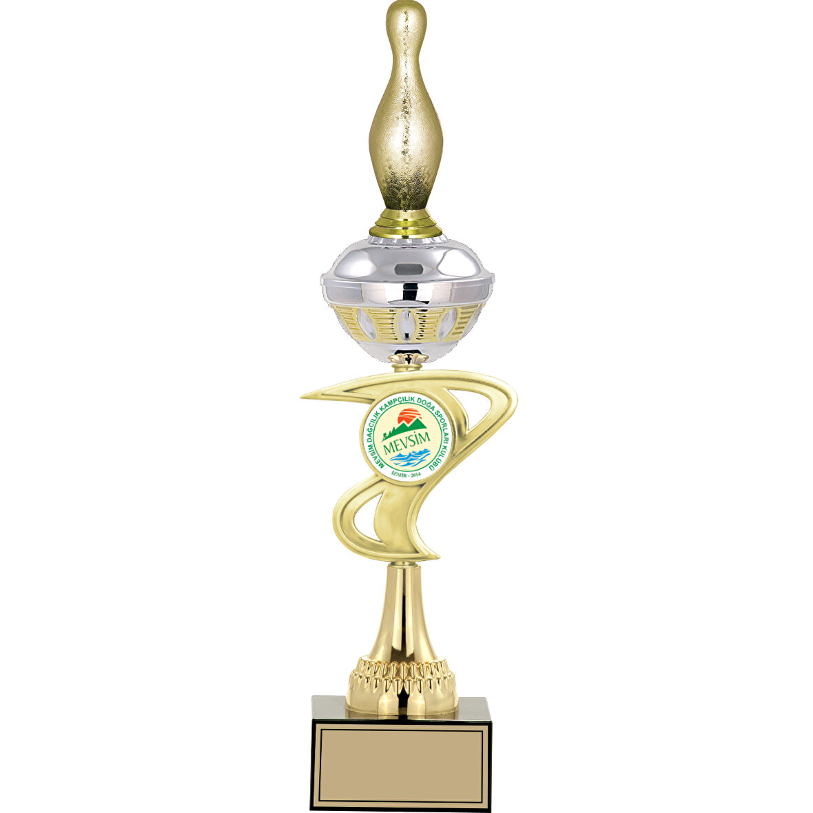 ODAK KUPA - Figürlü Kupalar - Bowling / Pin Figürlü Kupalar FG-065 B - 46 cm