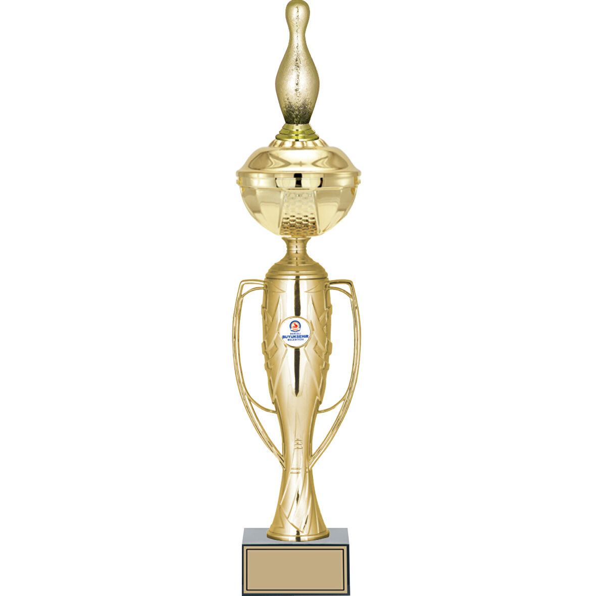 ODAK KUPA - Figürlü Kupalar - Bowling / Pin Figürlü Kupalar FG-071 A - 54 cm