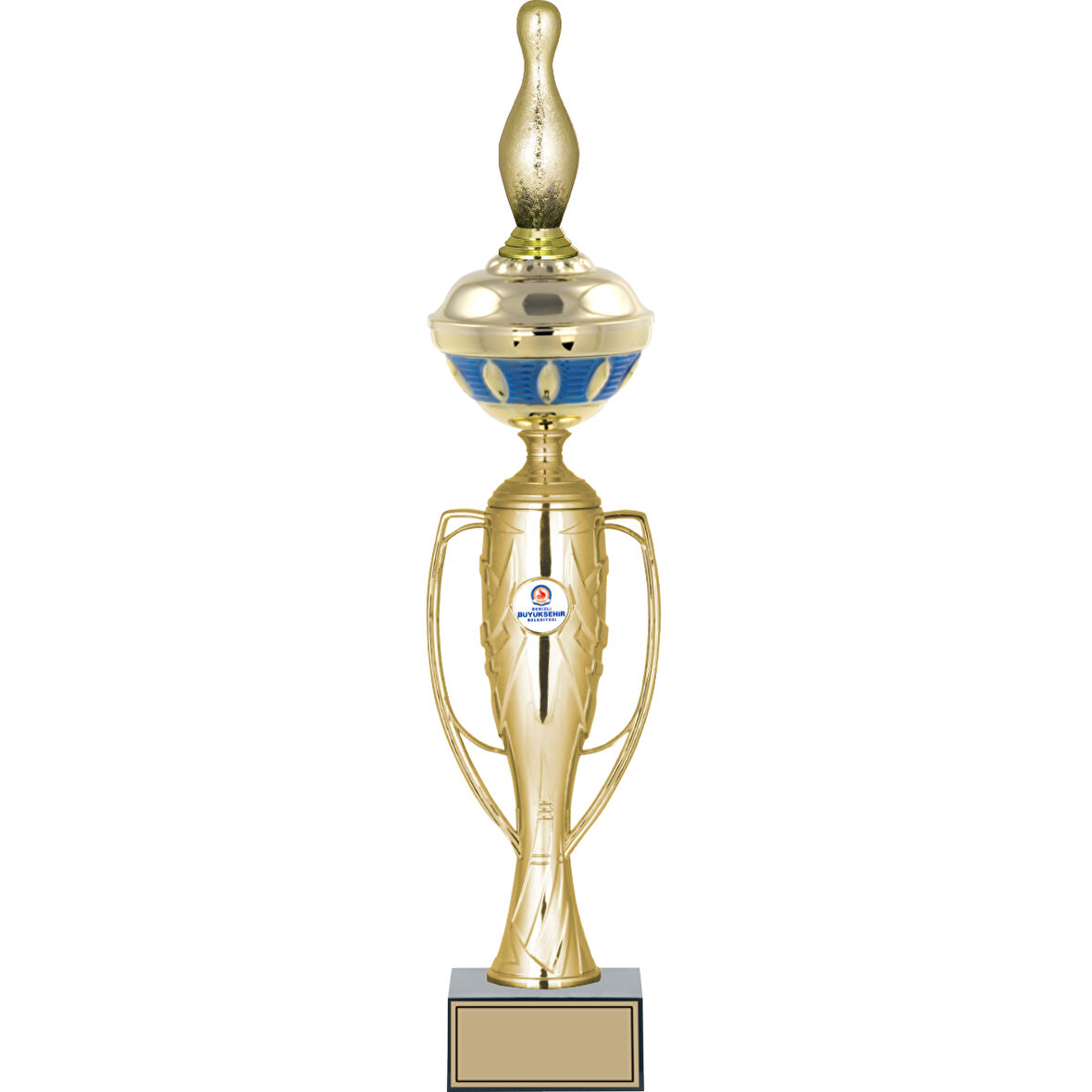 ODAK KUPA - Figürlü Kupalar - Bowling / Pin Figürlü Kupalar FG-074 A - 54 cm