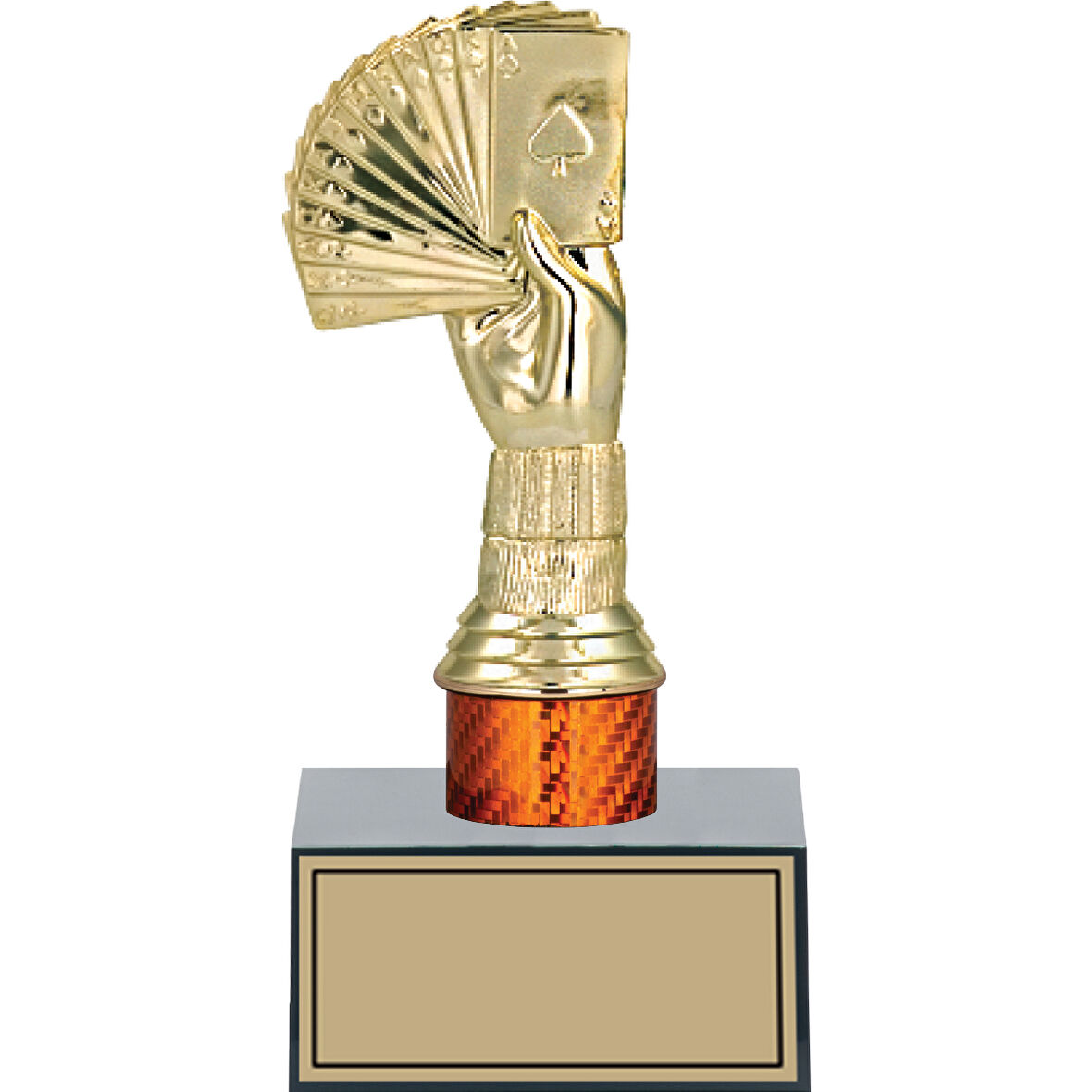 ODAK KUPA - Figürlü Kupalar - Briç Figürlü Kupalar FG-003 C - 19 cm