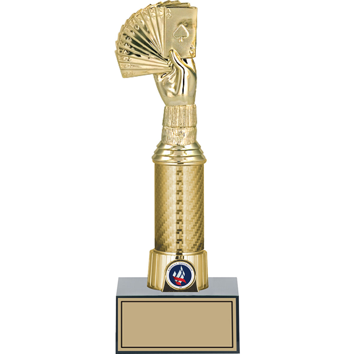 ODAK KUPA - Figürlü Kupalar - Briç Figürlü Kupalar FG-008 C - 28 cm