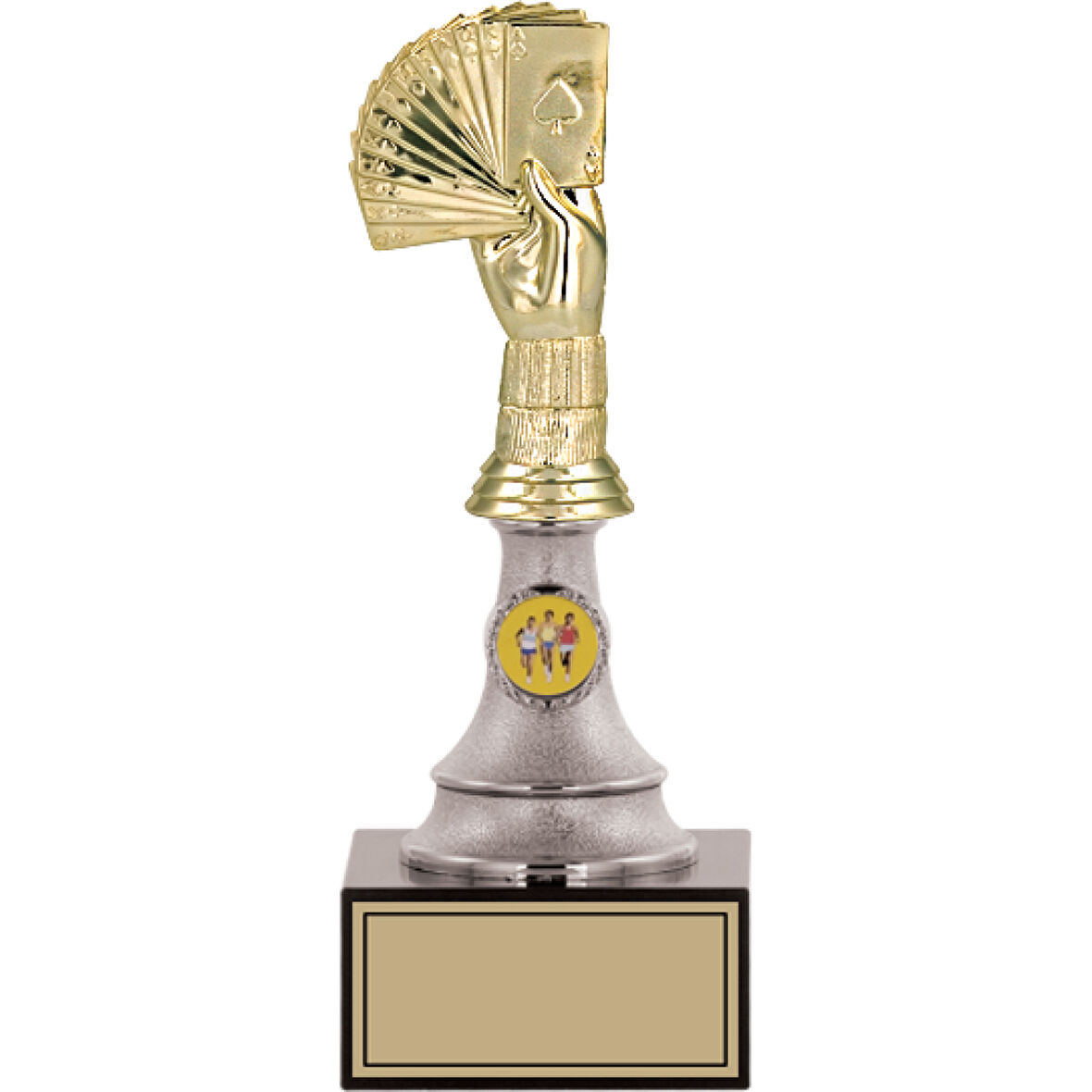 ODAK KUPA - Figürlü Kupalar - Briç Figürlü Kupalar FG-010 B - 26 cm