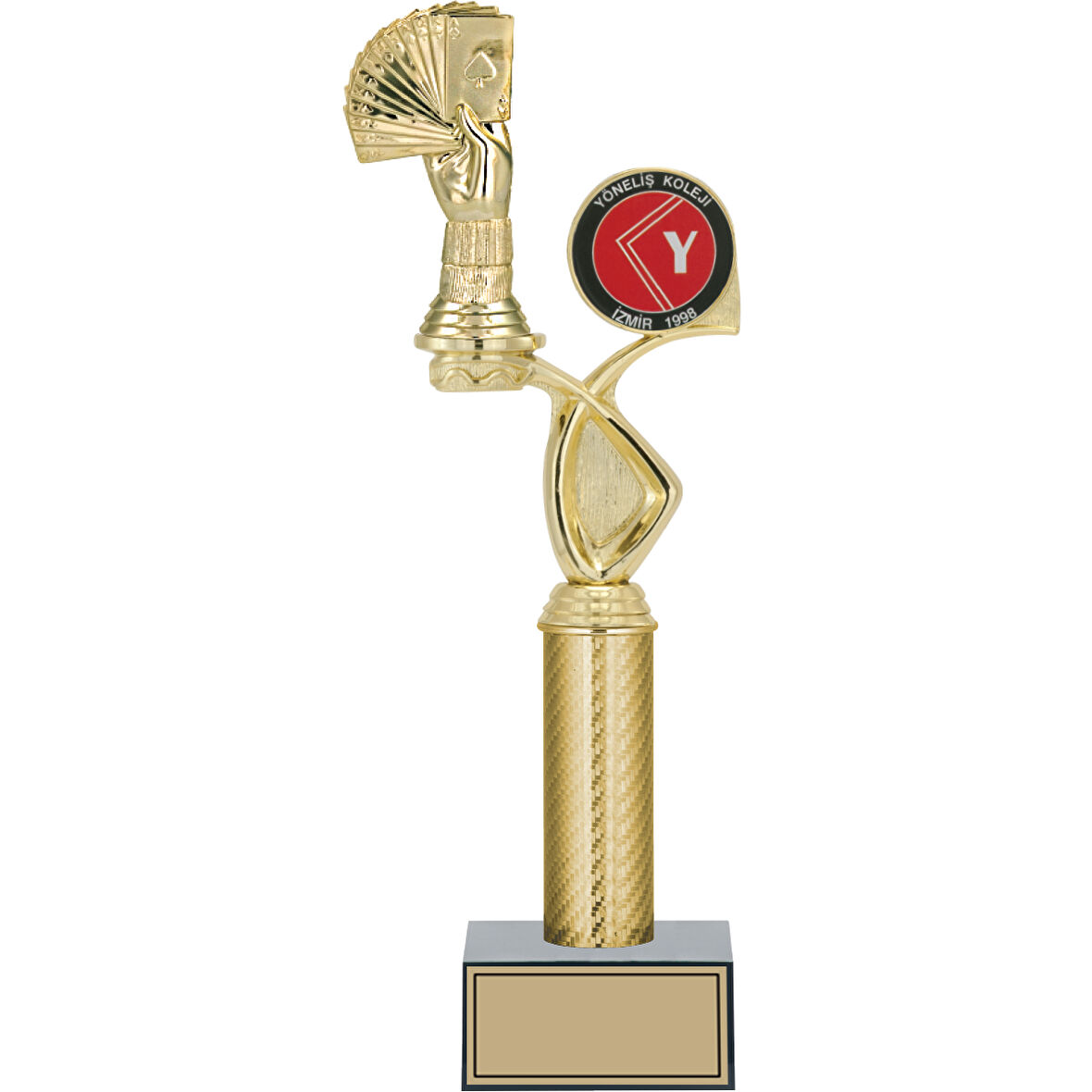 ODAK KUPA - Figürlü Kupalar - Briç Figürlü Kupalar FG-015 A - 39 cm
