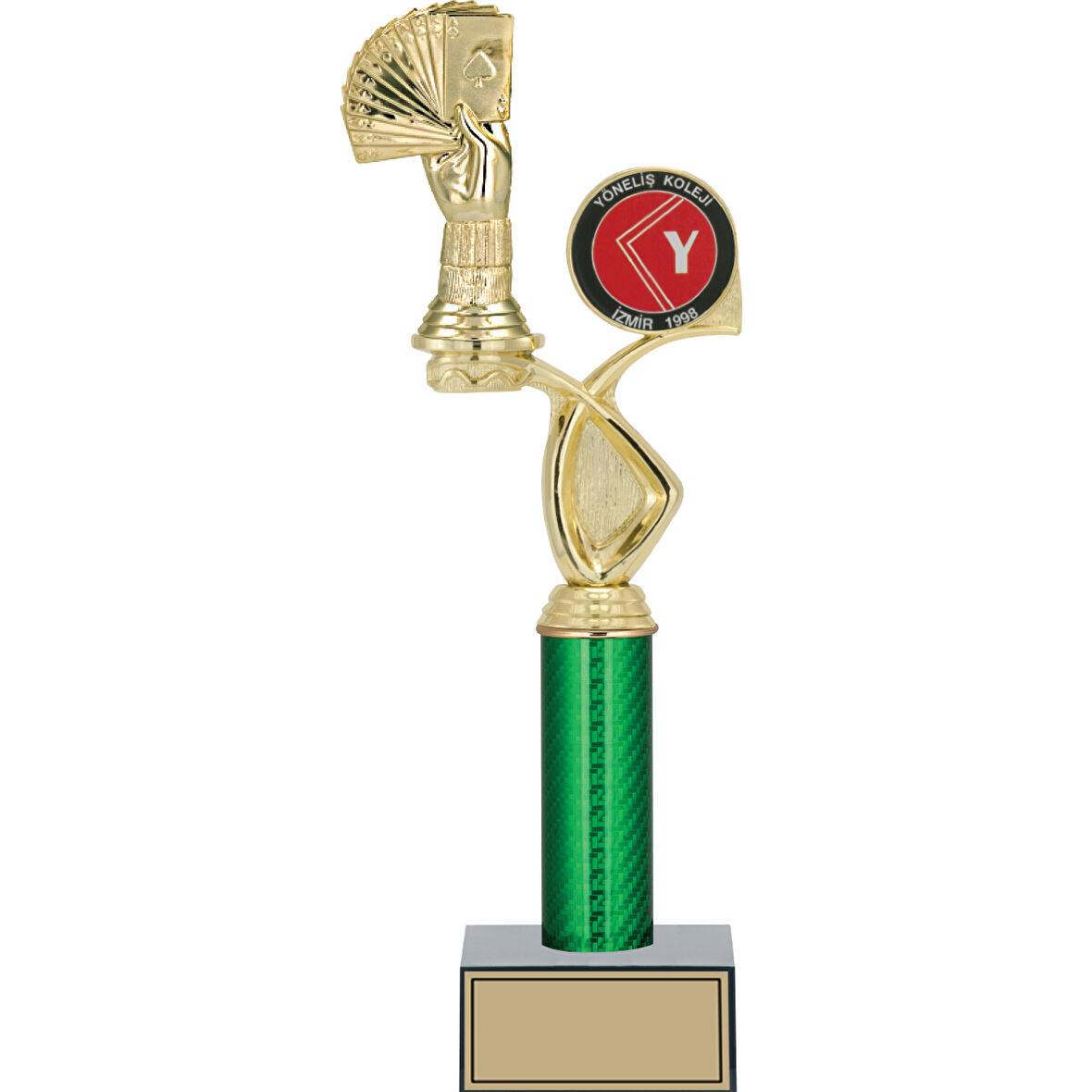 ODAK KUPA - Figürlü Kupalar - Briç Figürlü Kupalar FG-018 A - 39 cm