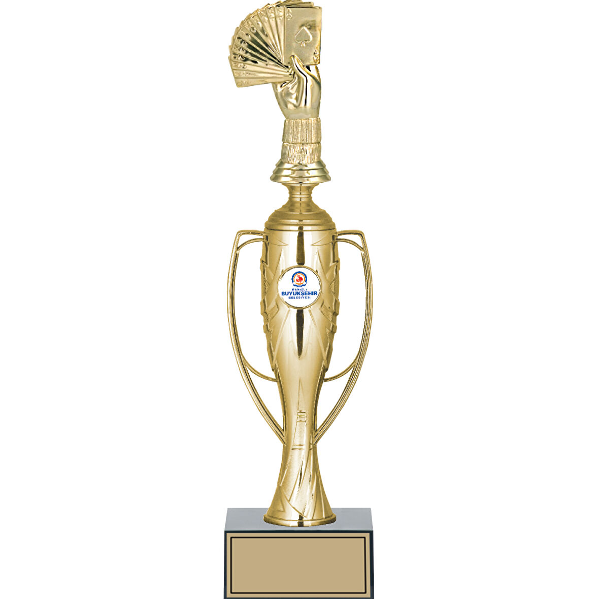 ODAK KUPA - Figürlü Kupalar - Briç Figürlü Kupalar FG-025 A - 36 cm