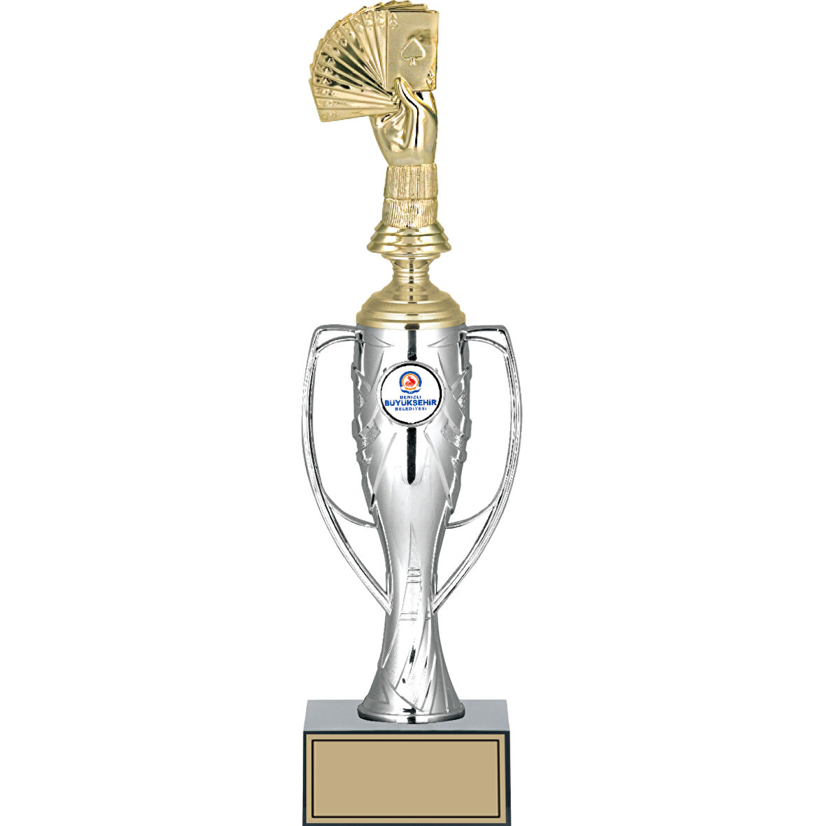 ODAK KUPA - Figürlü Kupalar - Briç Figürlü Kupalar FG-025 B - 36 cm