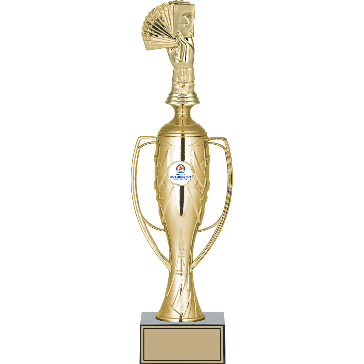 ODAK KUPA - Figürlü Kupalar - Briç Figürlü Kupalar FG-026 B - 40 cm