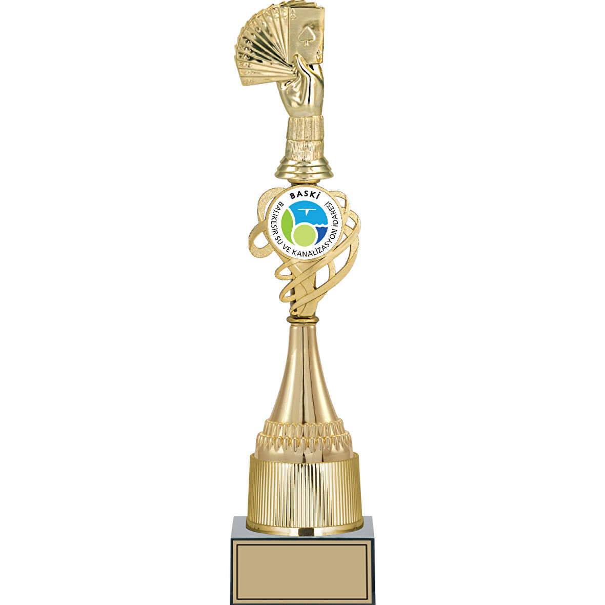 ODAK KUPA - Figürlü Kupalar - Briç Figürlü Kupalar FG-033 A - 42 cm