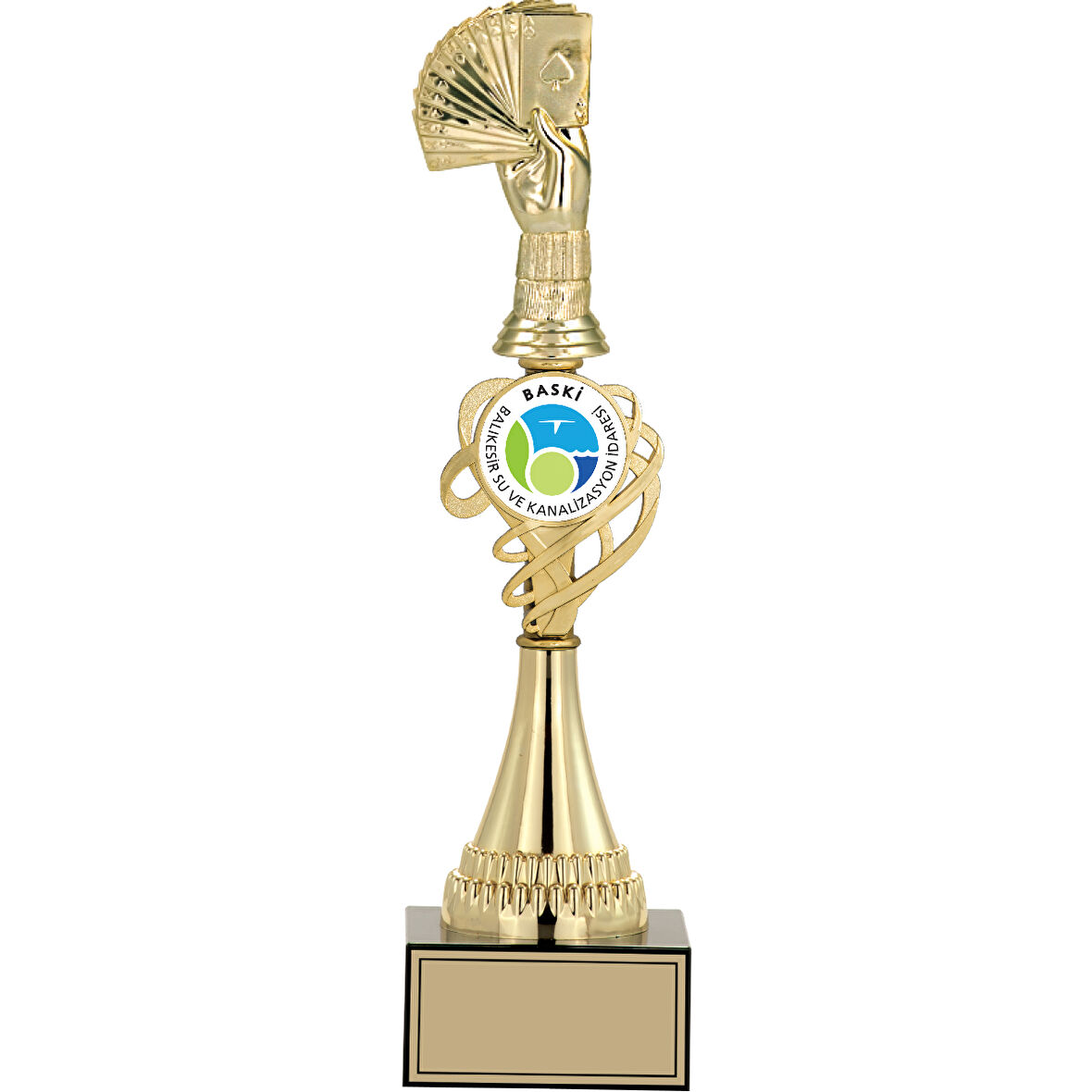 ODAK KUPA - Figürlü Kupalar - Briç Figürlü Kupalar FG-034 A - 37 cm