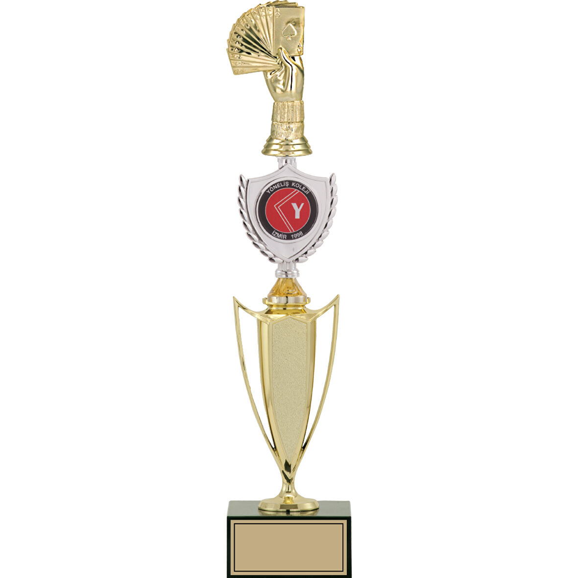 ODAK KUPA - Figürlü Kupalar - Briç Figürlü Kupalar FG-042 A - 46 cm