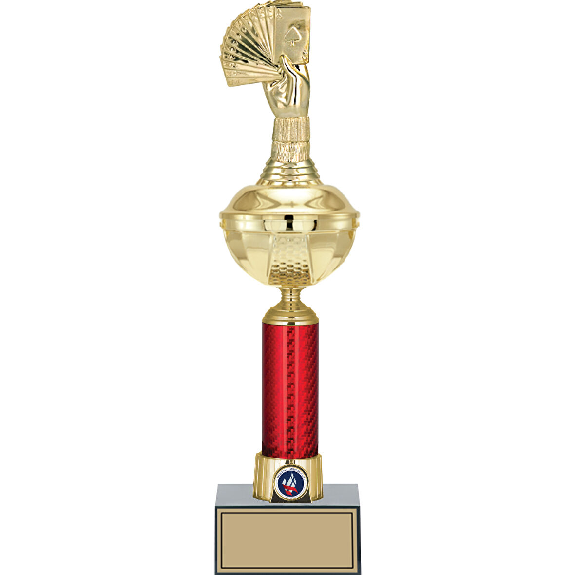 ODAK KUPA - Figürlü Kupalar - Briç Figürlü Kupalar FG-053 B - 42 cm