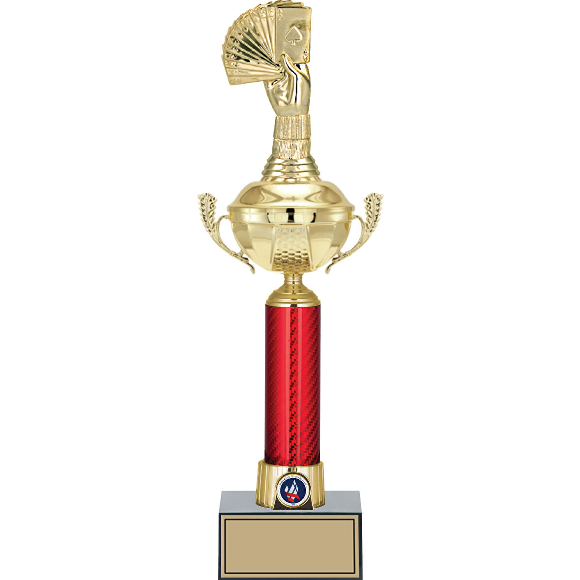 ODAK KUPA - Figürlü Kupalar - Briç Figürlü Kupalar FG-054 A - 45 cm