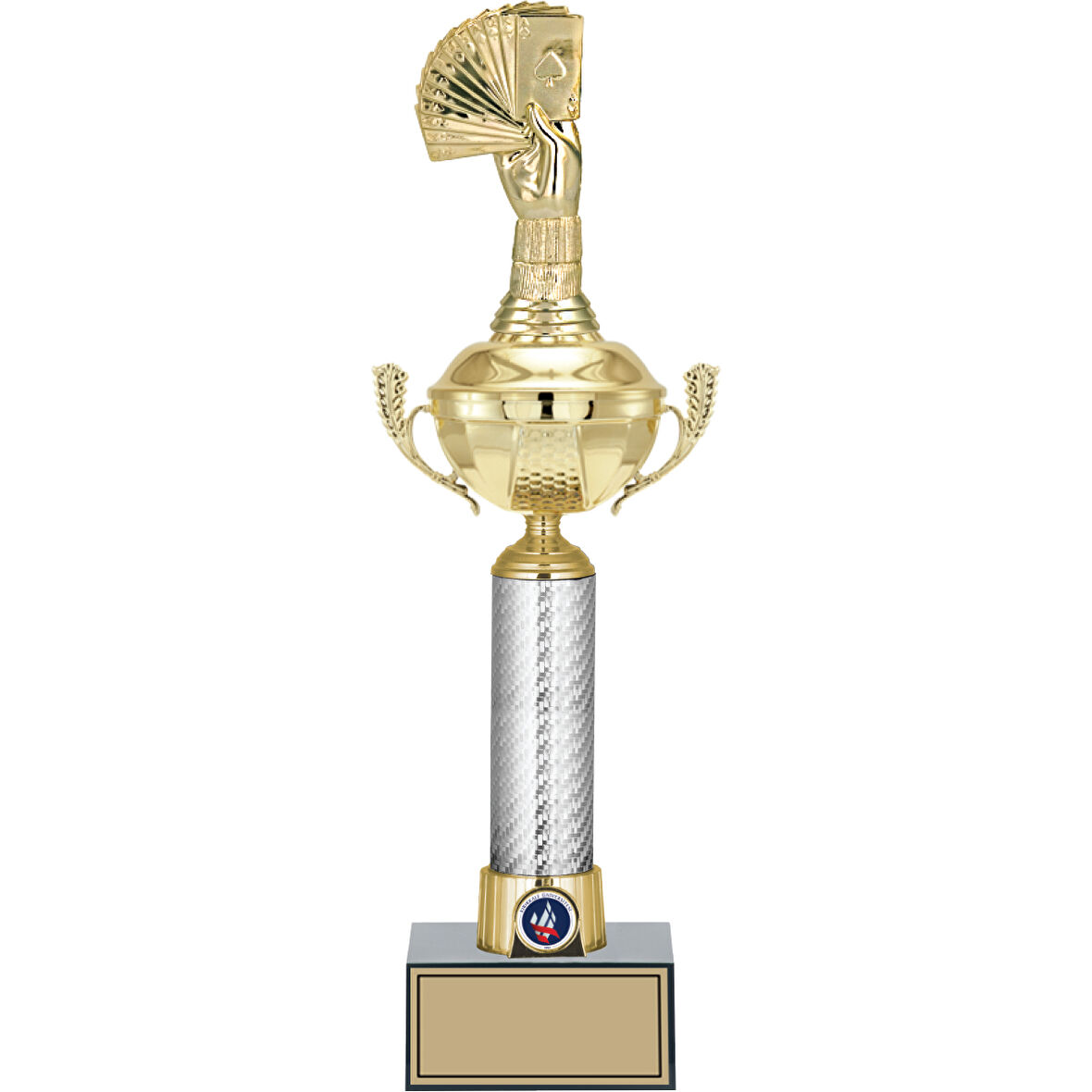 ODAK KUPA - Figürlü Kupalar - Briç Figürlü Kupalar FG-058 A - 45 cm