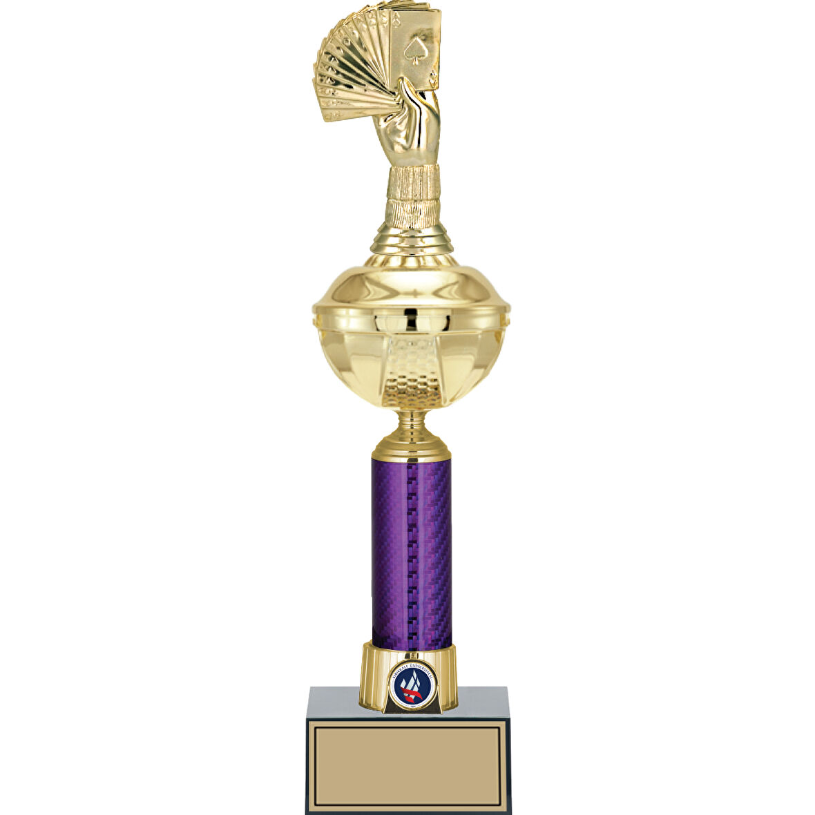 ODAK KUPA - Figürlü Kupalar - Briç Figürlü Kupalar FG-059 B - 42 cm