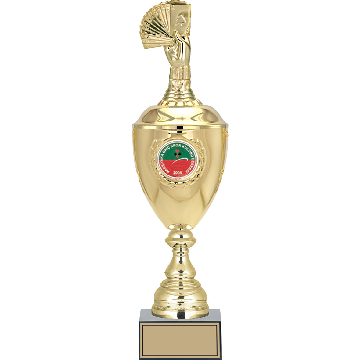 ODAK KUPA - Figürlü Kupalar - Briç Figürlü Kupalar FG-079 C - 46 cm