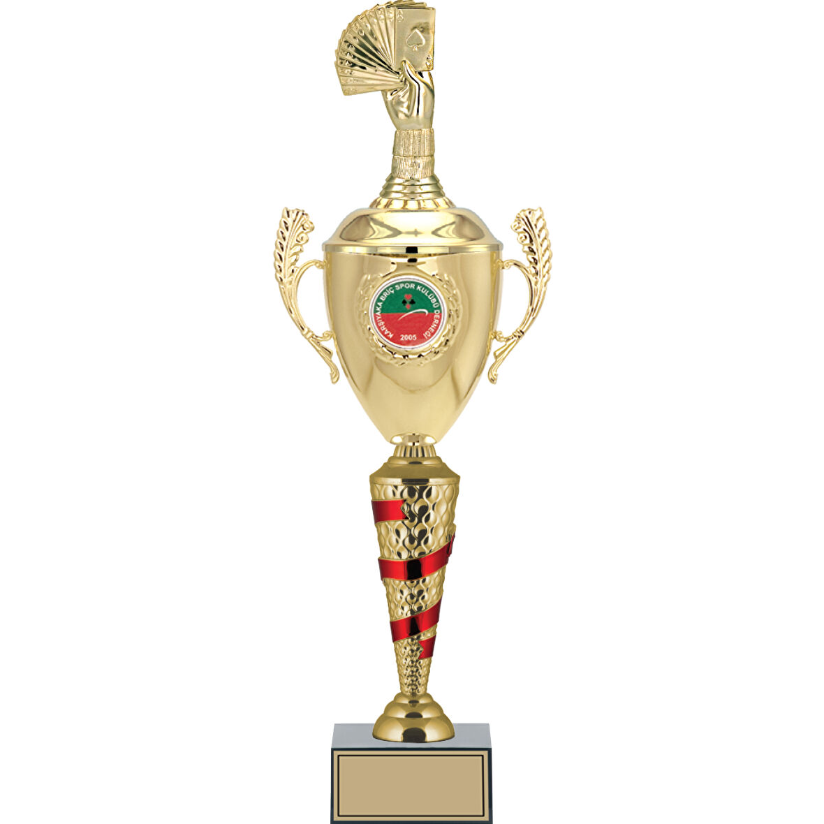 ODAK KUPA - Figürlü Kupalar - Briç Figürlü Kupalar FG-082 C - 55 cm