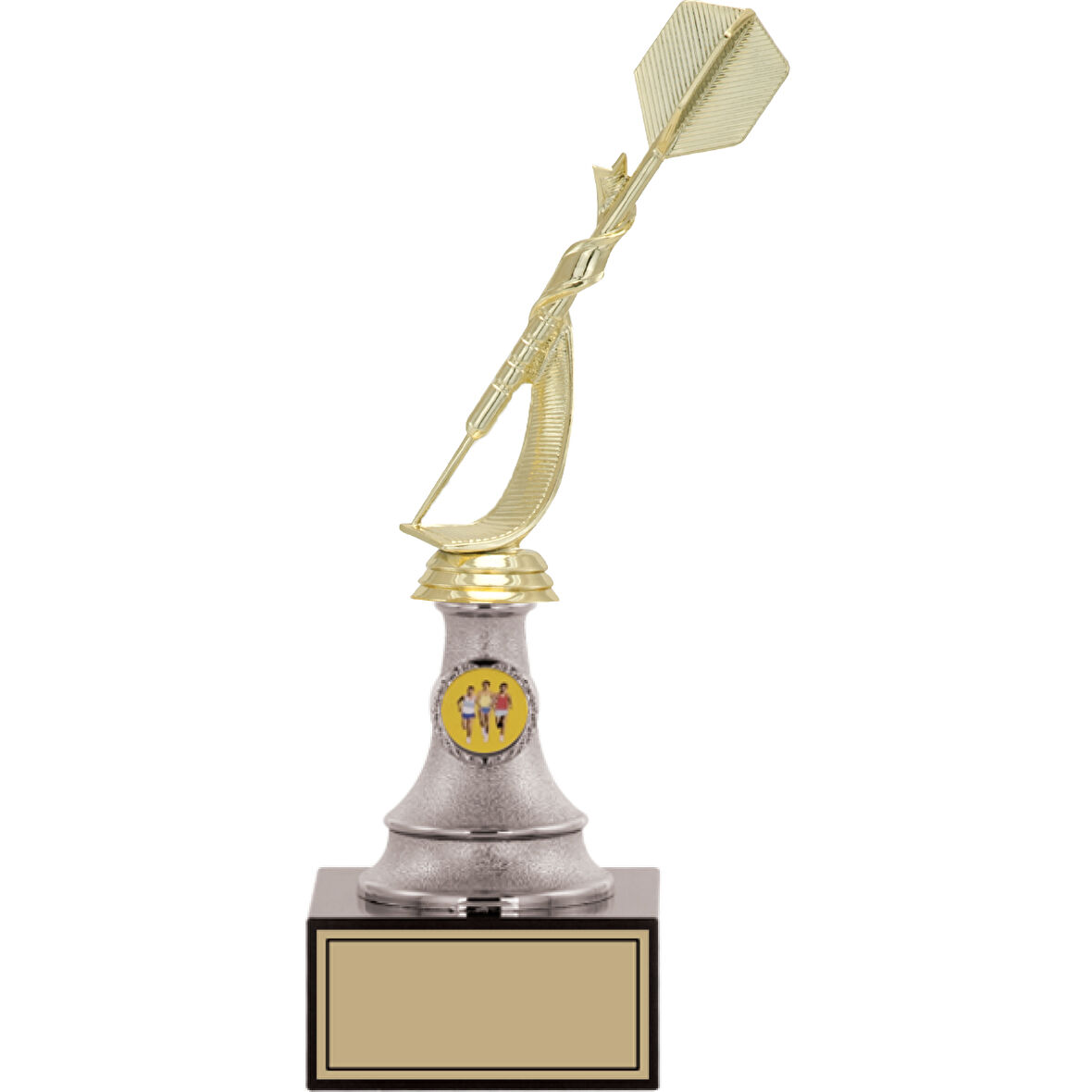 ODAK KUPA - Figürlü Kupalar - Dart Figürlü Kupalar FG-010 B - 29 cm