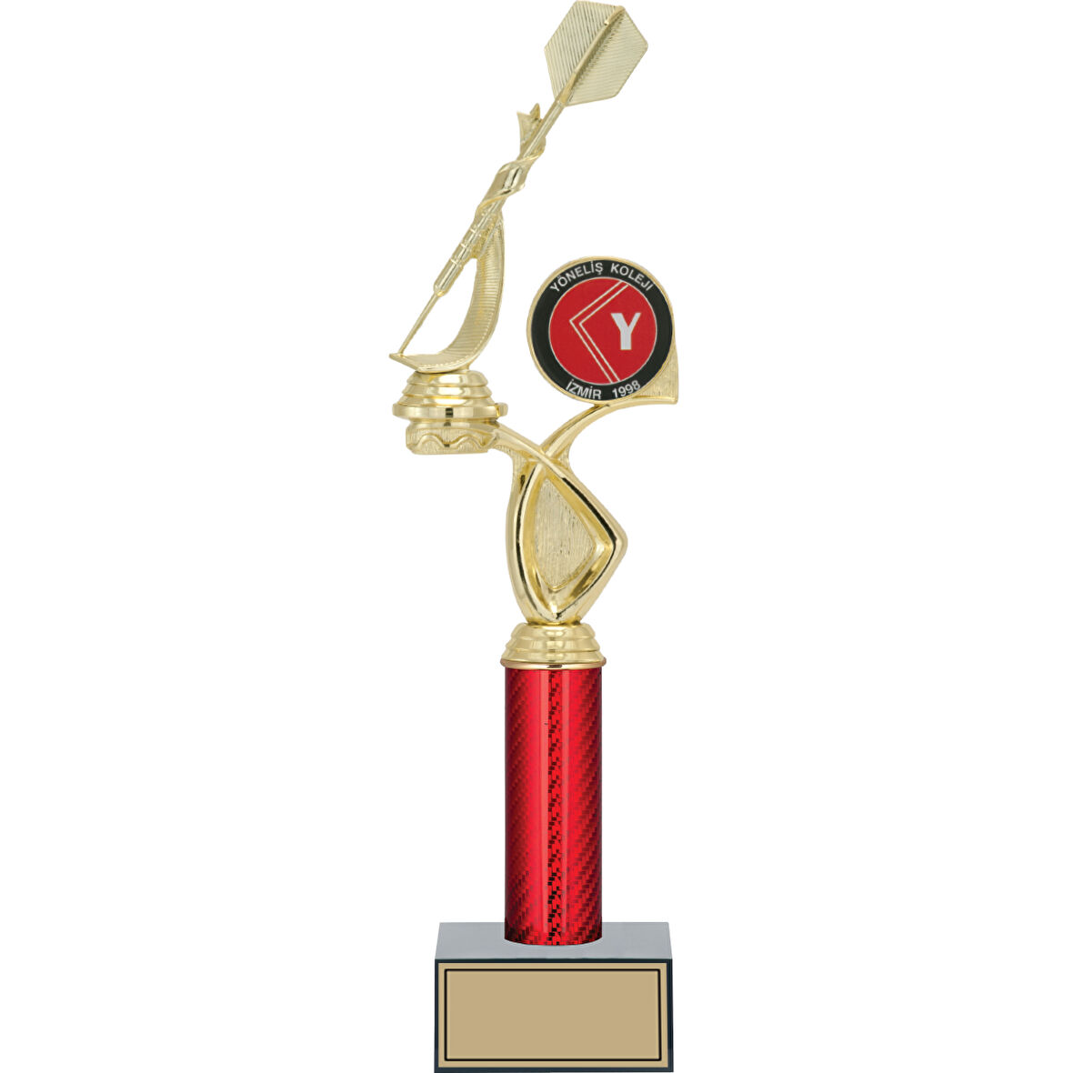 ODAK KUPA - Figürlü Kupalar - Dart Figürlü Kupalar FG-016 A - 42 cm