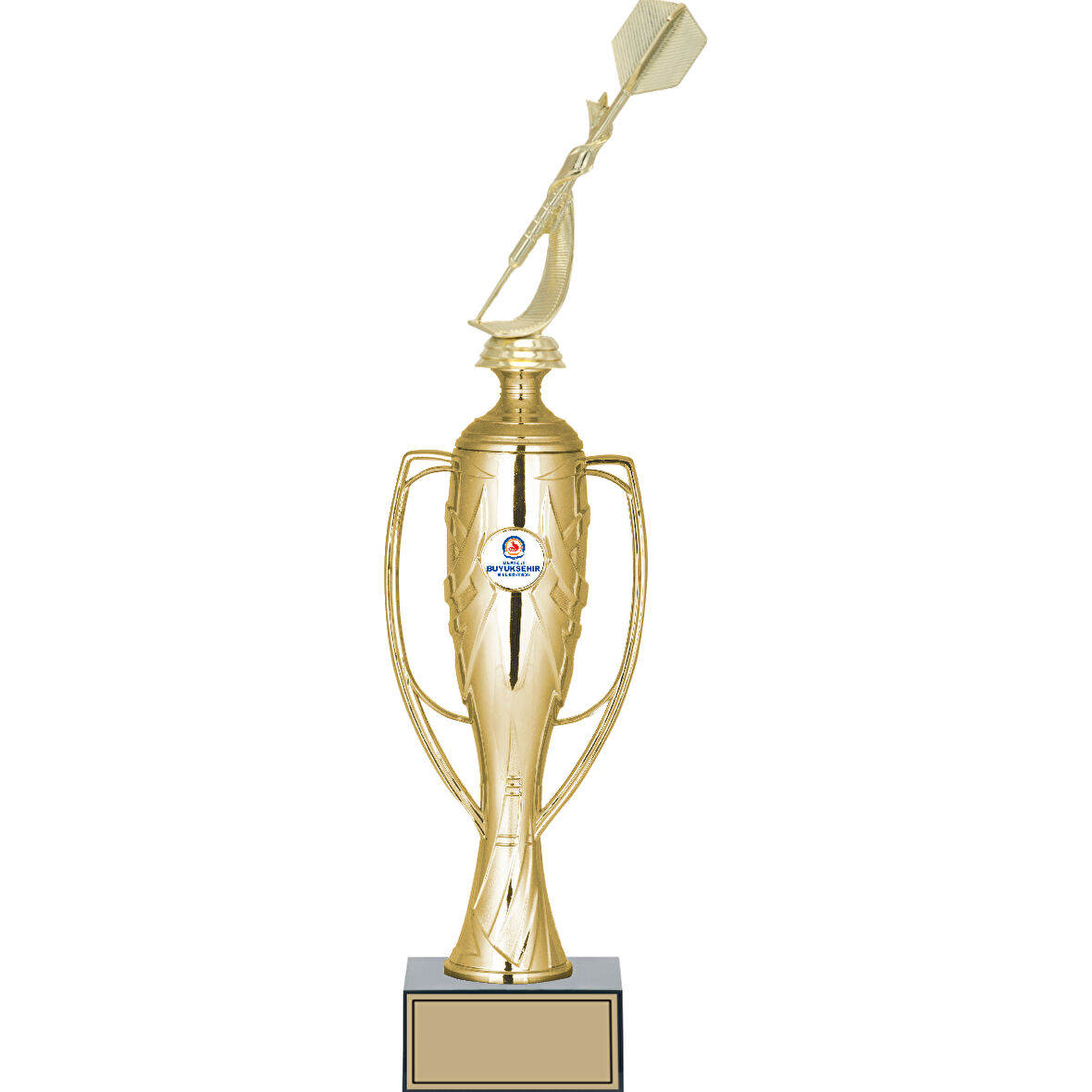 ODAK KUPA - Figürlü Kupalar - Dart Figürlü Kupalar FG-026 A - 47 cm