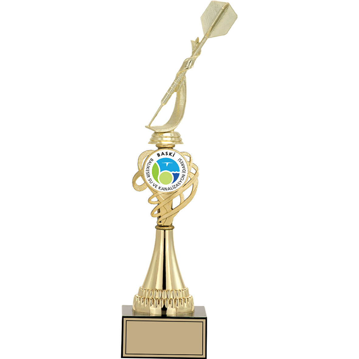 ODAK KUPA - Figürlü Kupalar - Dart Figürlü Kupalar FG-034 A - 41 cm