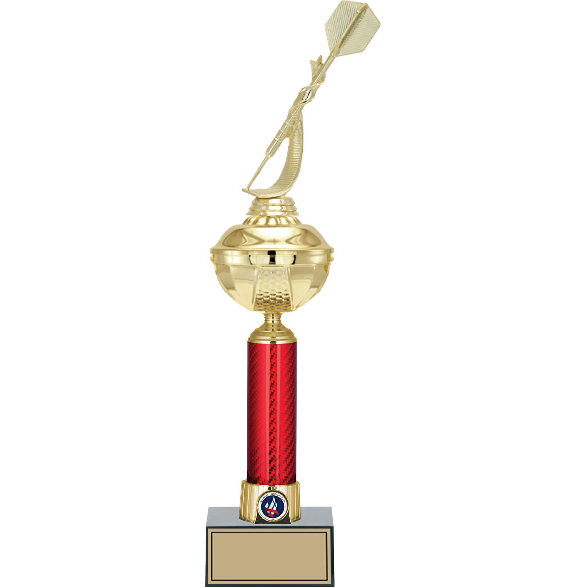 ODAK KUPA - Figürlü Kupalar - Dart Figürlü Kupalar FG-053 A - 48 cm