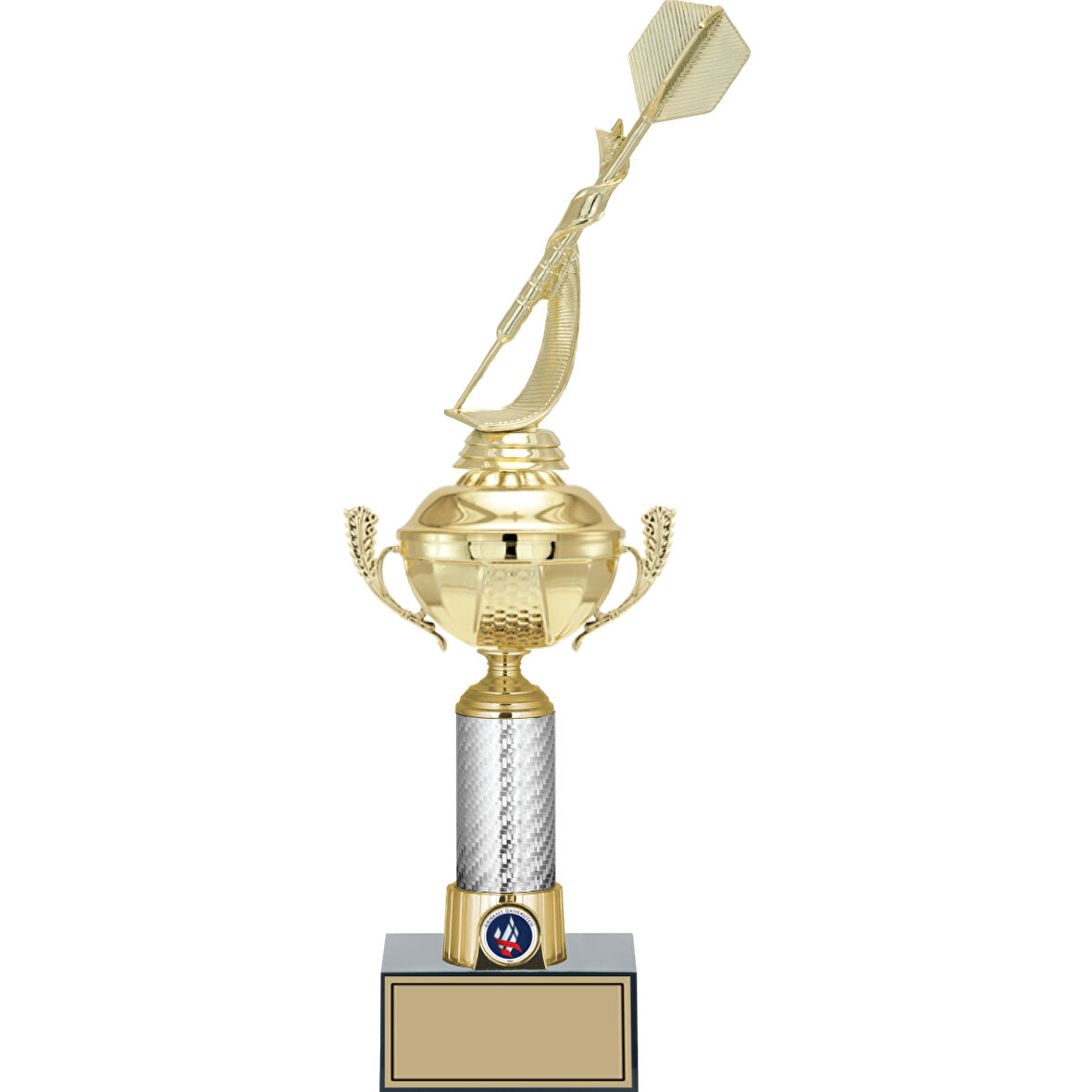 ODAK KUPA - Figürlü Kupalar - Dart Figürlü Kupalar FG-058 C - 43 cm