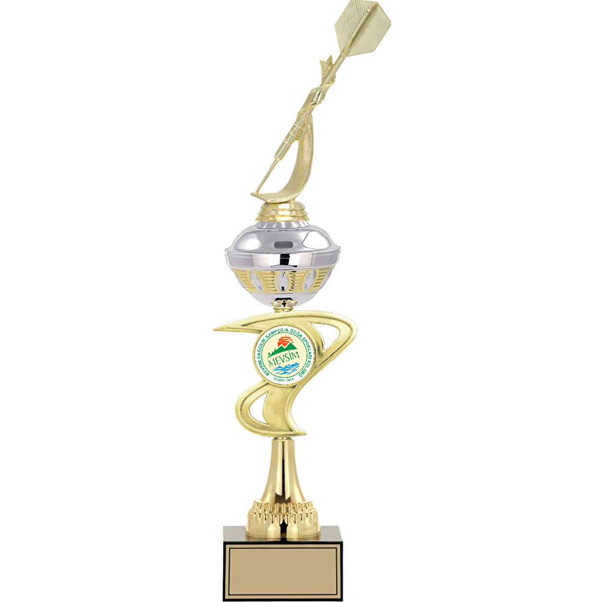 ODAK KUPA - Figürlü Kupalar - Dart Figürlü Kupalar FG-065 B - 49 cm