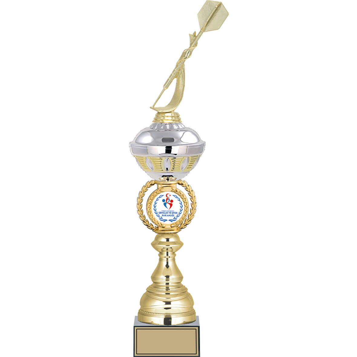 ODAK KUPA - Figürlü Kupalar - Dart Figürlü Kupalar FG-066 A - 52 cm