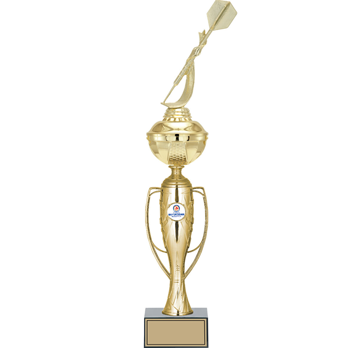 ODAK KUPA - Figürlü Kupalar - Dart Figürlü Kupalar FG-071 C - 51 cm
