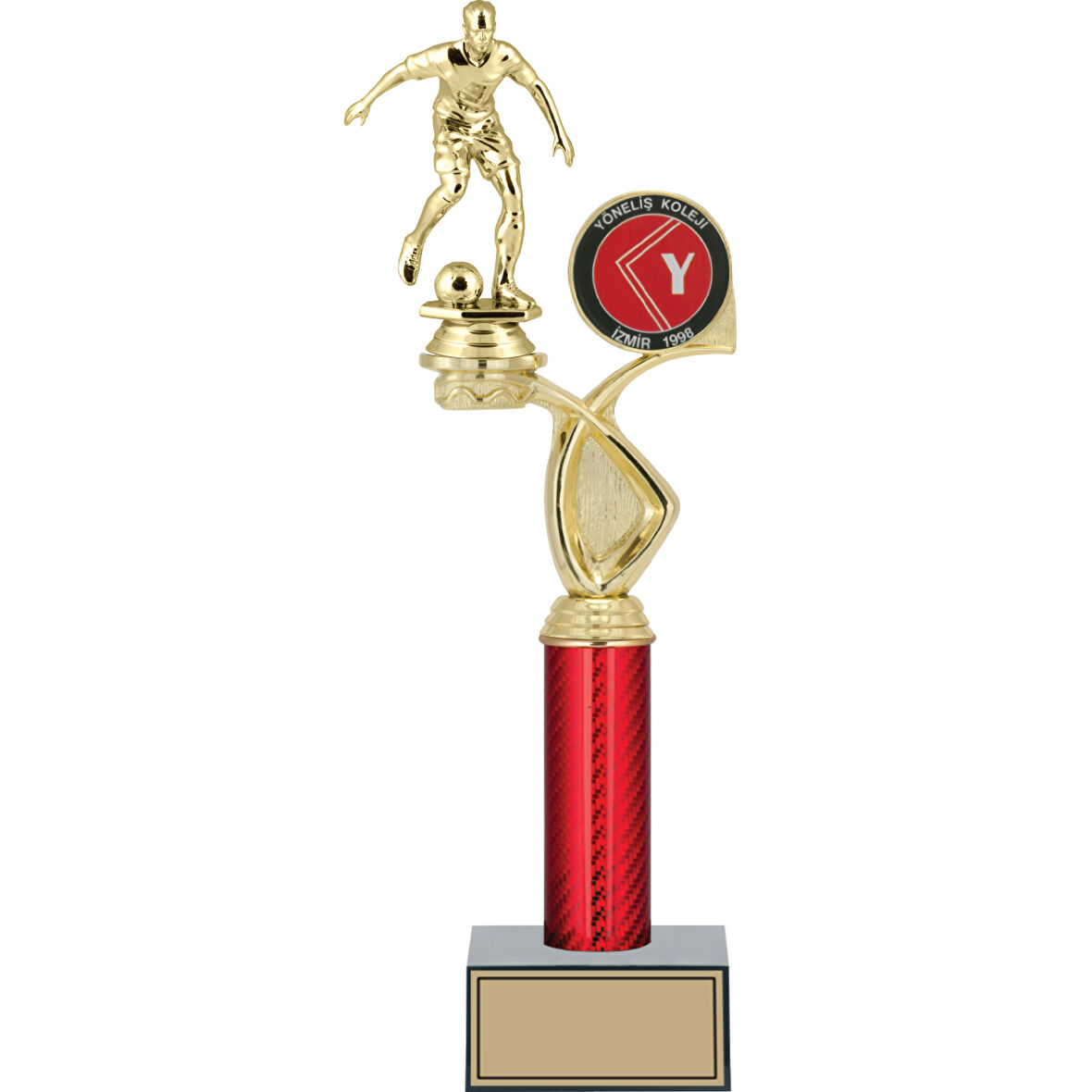 ODAK KUPA - Figürlü Kupalar - Futbol Figürlü Kupalar FG-016 A - 38 cm