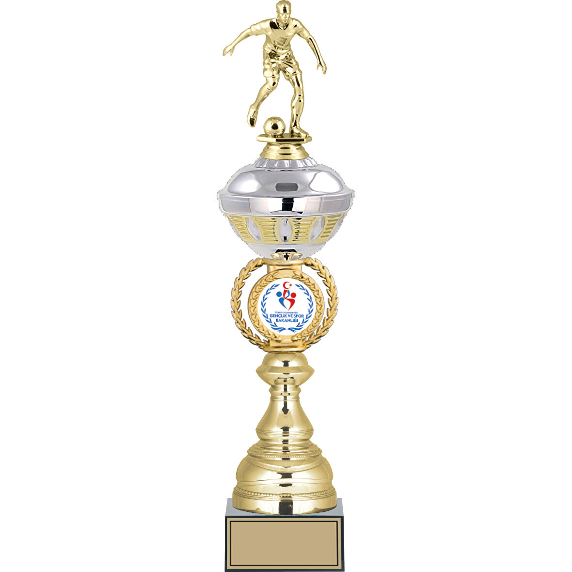 ODAK KUPA - Figürlü Kupalar - Futbol Figürlü Kupalar FG-066 A - 48 cm