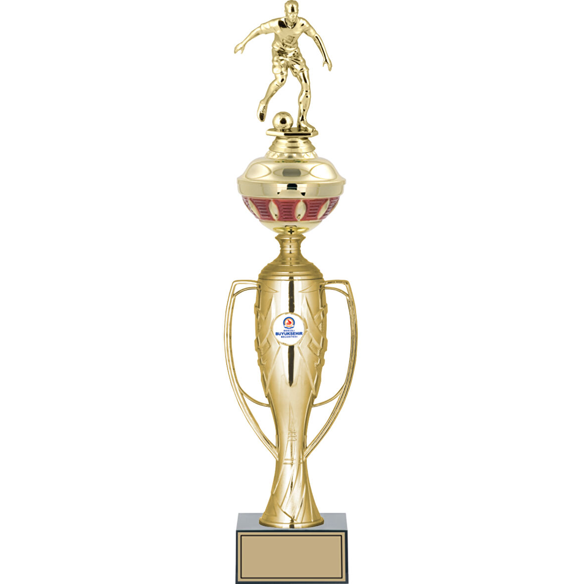 ODAK KUPA - Figürlü Kupalar - Futbol Figürlü Kupalar FG-073 B - 48 cm