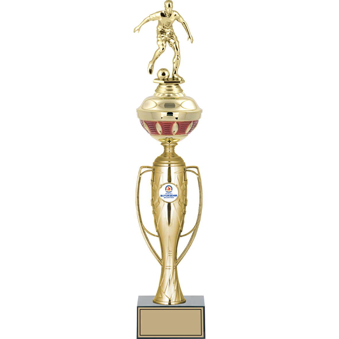ODAK KUPA - Figürlü Kupalar - Futbol Figürlü Kupalar FG-073 C - 46 cm