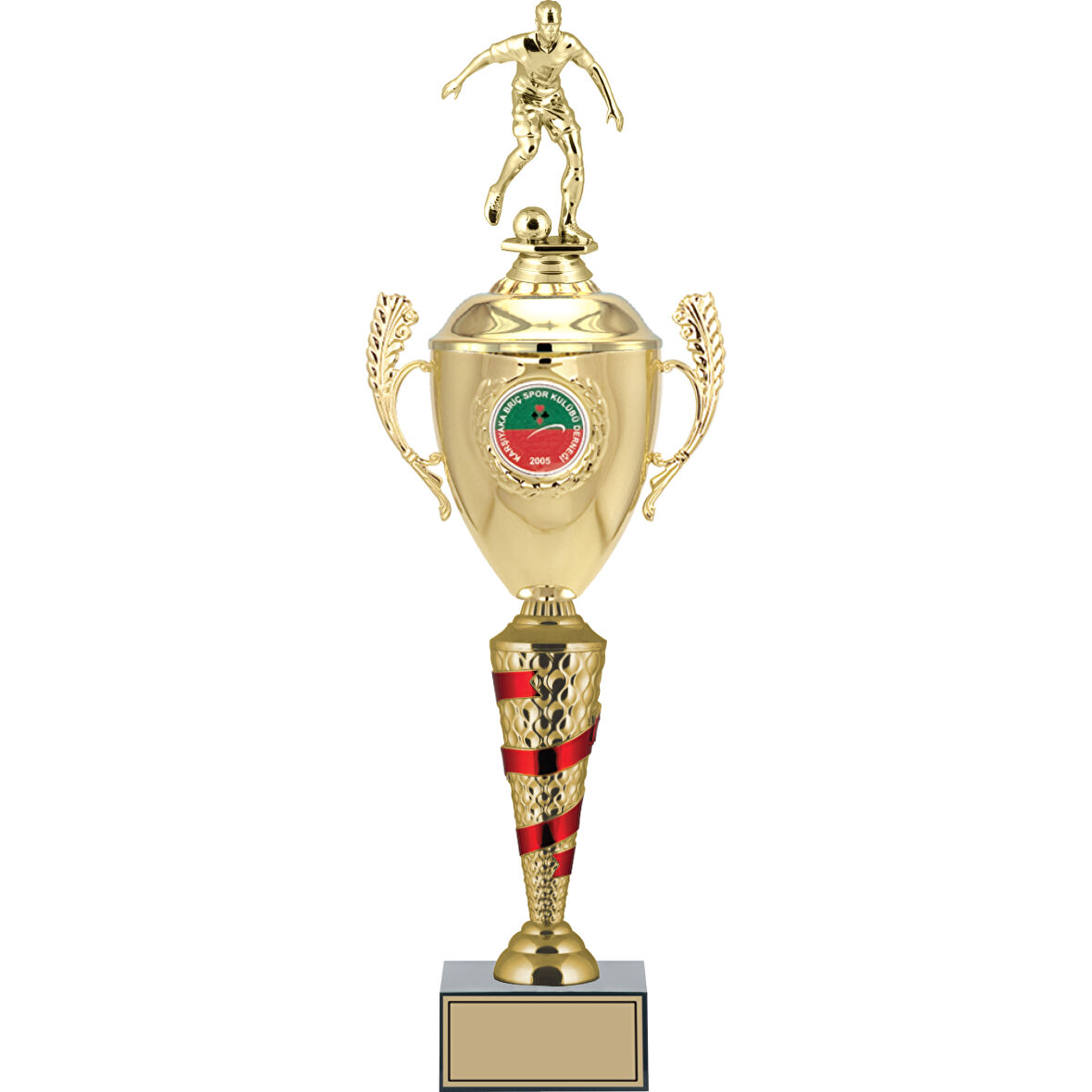 ODAK KUPA - Figürlü Kupalar - Futbol Figürlü Kupalar FG-082 C - 54 cm