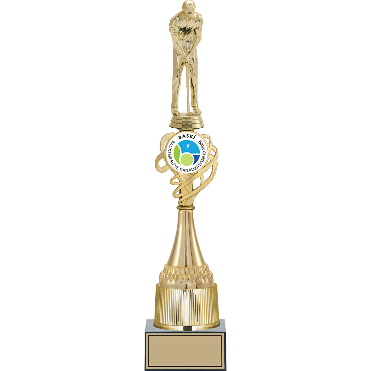 ODAK KUPA - Figürlü Kupalar - Golf Figürlü Kupalar FG-036 A - 44 cm