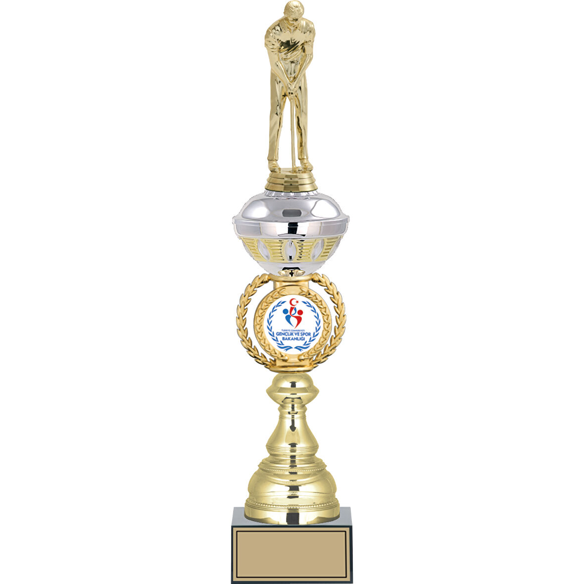 ODAK KUPA - Figürlü Kupalar - Golf Figürlü Kupalar FG-066 B - 48 cm