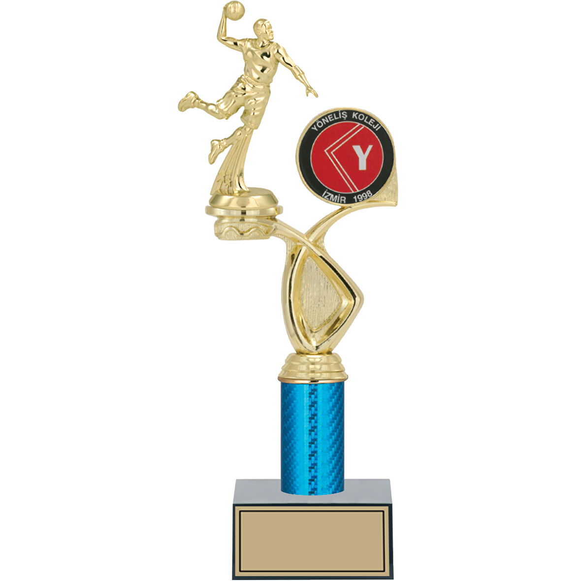 ODAK KUPA - Figürlü Kupalar - Hentbol Figürlü Kupalar FG-017 C - 36 cm