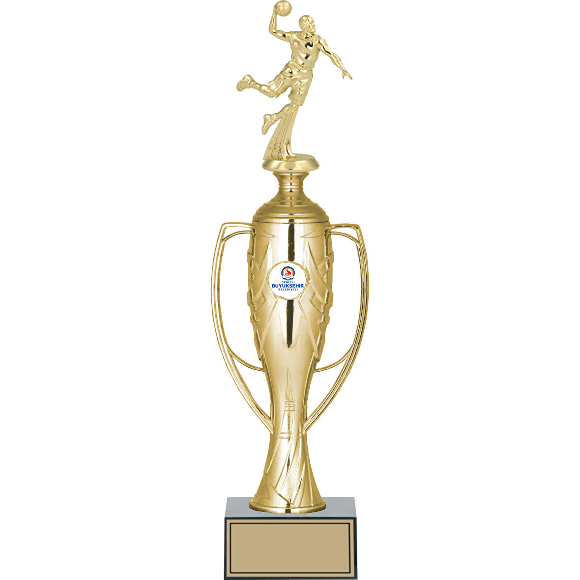 ODAK KUPA - Figürlü Kupalar - Hentbol Figürlü Kupalar FG-026 B - 43 cm