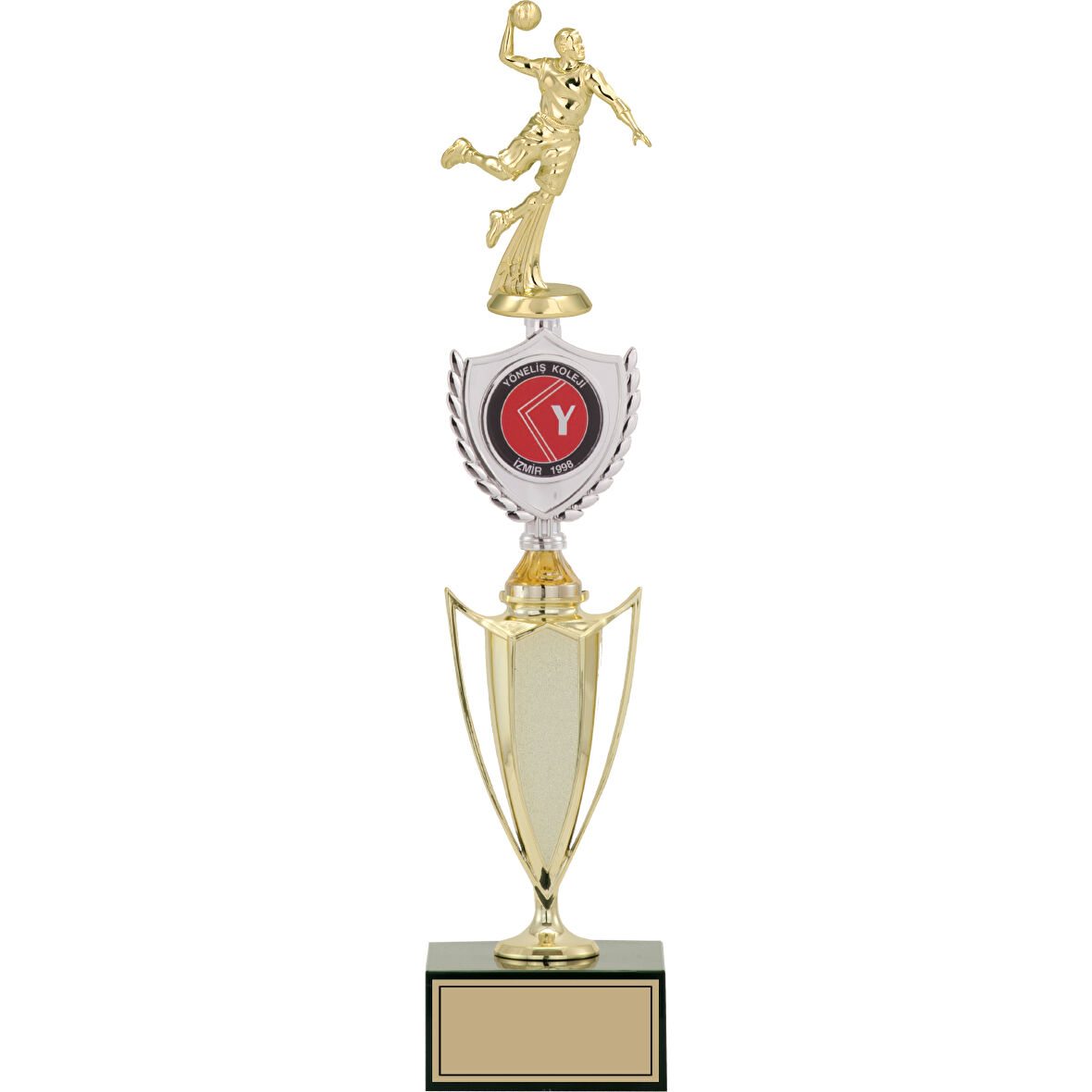 ODAK KUPA - Figürlü Kupalar - Hentbol Figürlü Kupalar FG-042 B - 46 cm